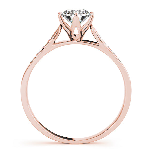 Channel-Set Diamond Engagement Ring (1/10 ct. tw.)