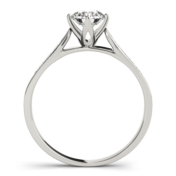 Channel-Set Diamond Engagement Ring (1/10 ct. tw.)