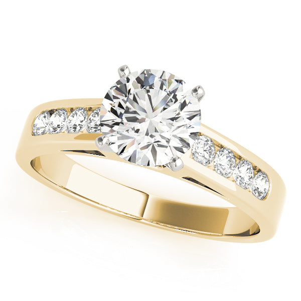 Classic Channel-Set Diamond Engagement Ring (1/5 ct. tw.)