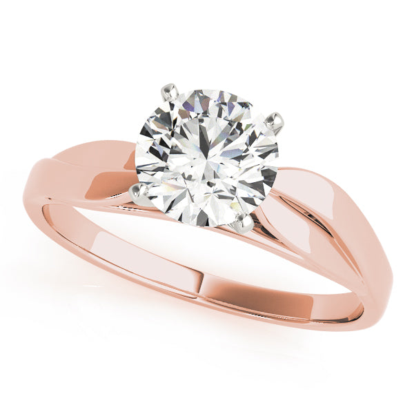 Classic Split-Shank Solitaire Engagement Ring