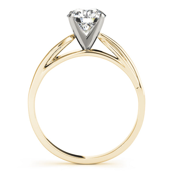 Classic Split-Shank Solitaire Engagement Ring