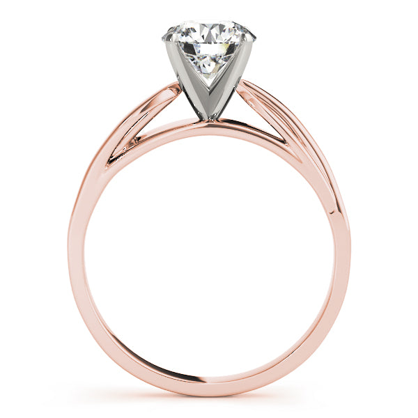 Classic Split-Shank Solitaire Engagement Ring
