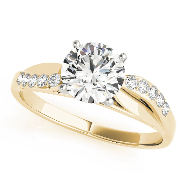 Classic Split Shank Diamond Engagement Ring (1/10 ct. tw.)