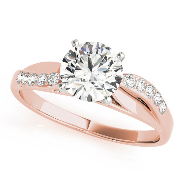 Classic Split Shank Diamond Engagement Ring (1/10 ct. tw.)