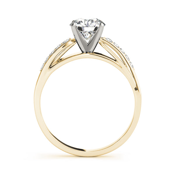 Classic Split Shank Diamond Engagement Ring (1/10 ct. tw.)