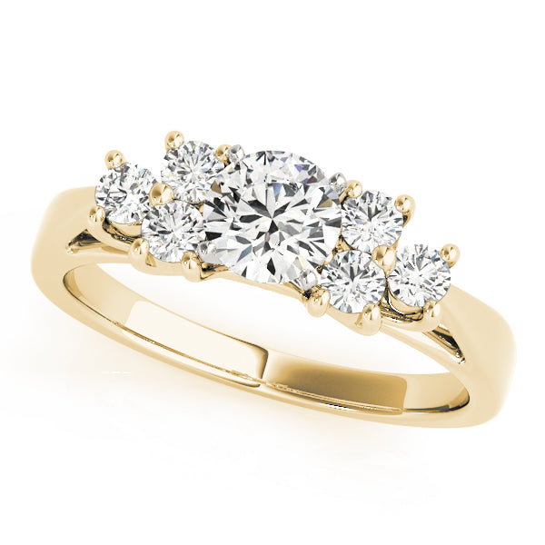 Graduated Five-Stone Diamond Engagement Ring (1/4 ct. tw.)