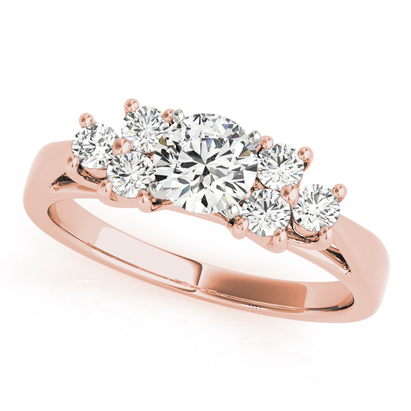 Graduated Five-Stone Diamond Engagement Ring (1/4 ct. tw.)