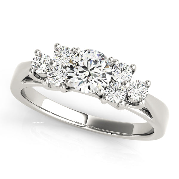 Graduated Five-Stone Diamond Engagement Ring (1/4 ct. tw.)