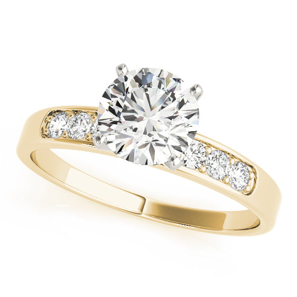 Channel-Set Diamond Engagement Ring (1/5 ct. tw.)