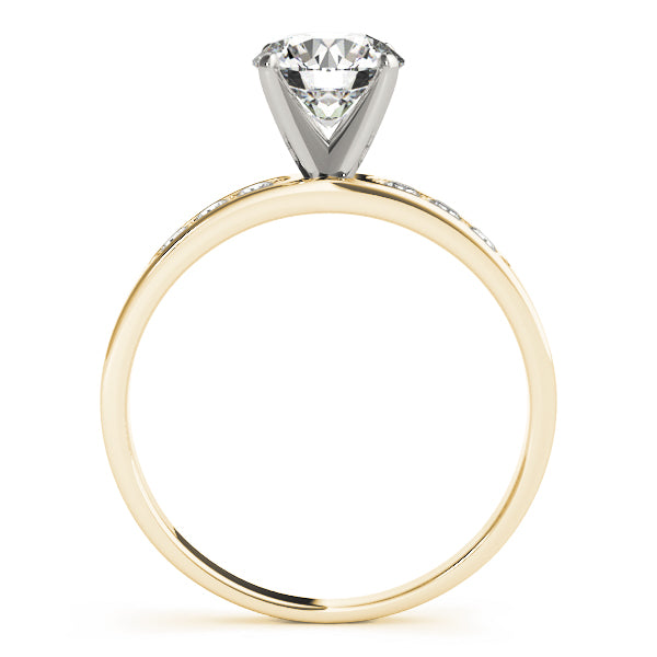 Channel-Set Diamond Engagement Ring (1/5 ct. tw.)