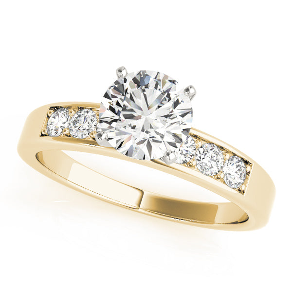 Channel-Set Diamond Engagement Ring (1/3 ct. tw.)