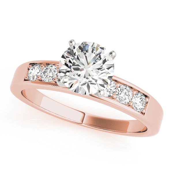 Channel-Set Diamond Engagement Ring (1/3 ct. tw.)