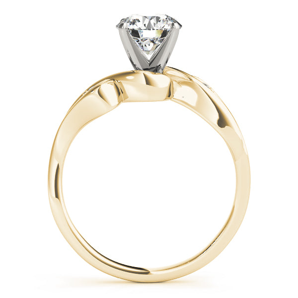 Twist Diamond Engagement Ring (1/20 ct. tw.)
