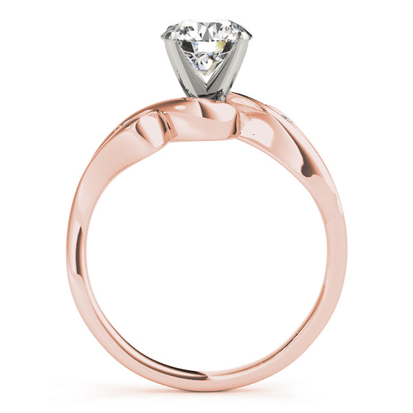 Twist Diamond Engagement Ring (1/20 ct. tw.)