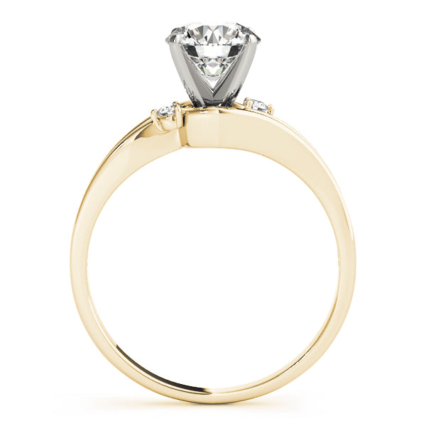 Twist Diamond Engagement Ring (1/20 ct. tw.)