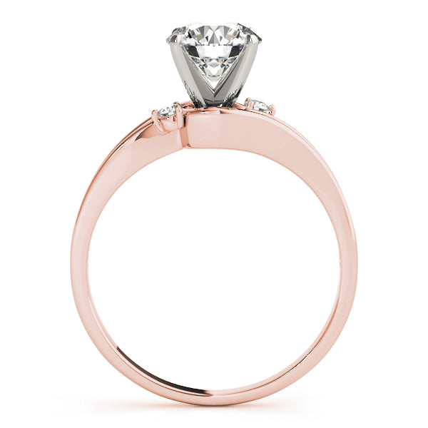 Twist Diamond Engagement Ring (1/20 ct. tw.)