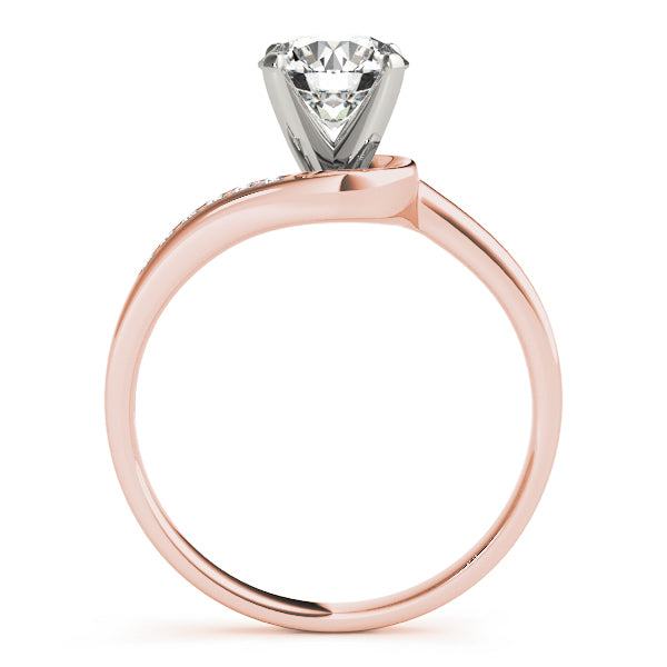 Bypass Diamond Engagement Ring (1/20 ct. tw.)