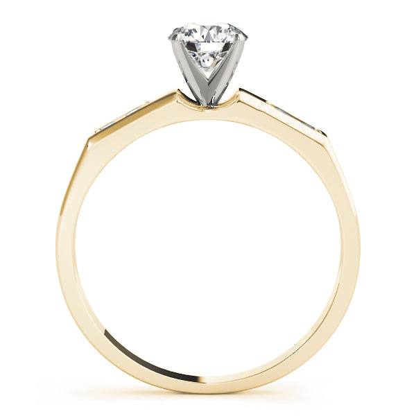 Channel-Set Diamond Engagement Ring (1/10 ct. tw.)