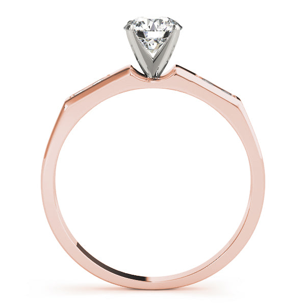 Channel-Set Diamond Engagement Ring (1/10 ct. tw.)