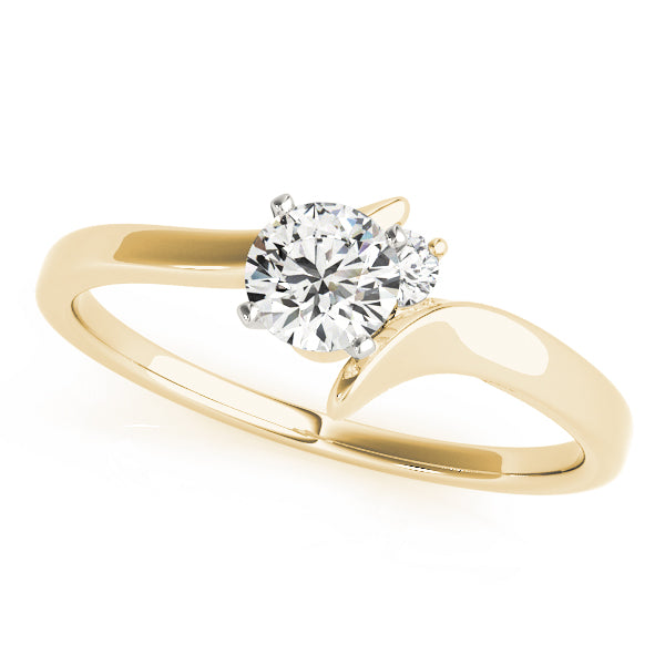 Petite Twist Diamond Engagement Ring (1/20 ct. tw.)