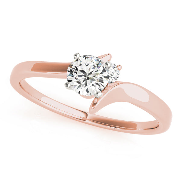 Petite Twist Diamond Engagement Ring (1/20 ct. tw.)