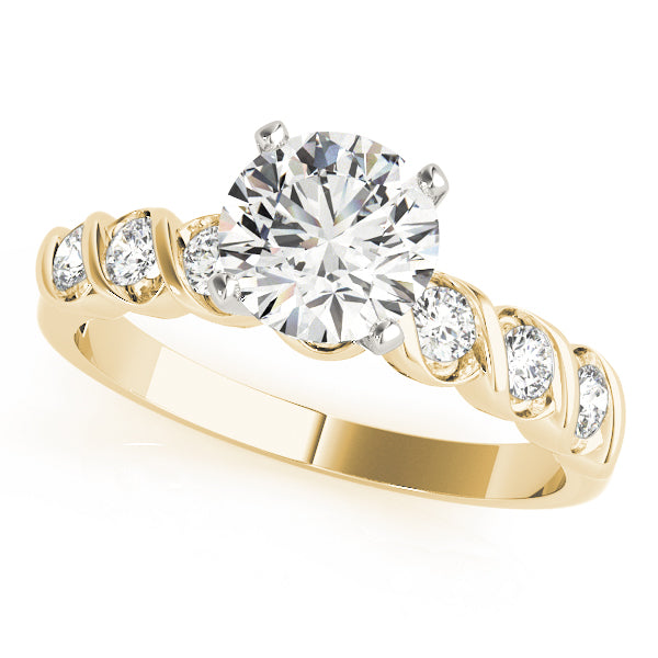 Twist Diamond Engagement Ring (1/4 ct. tw.)