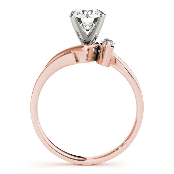 Bypass Twist Diamond Engagement Ring (1/20 ct. tw.)