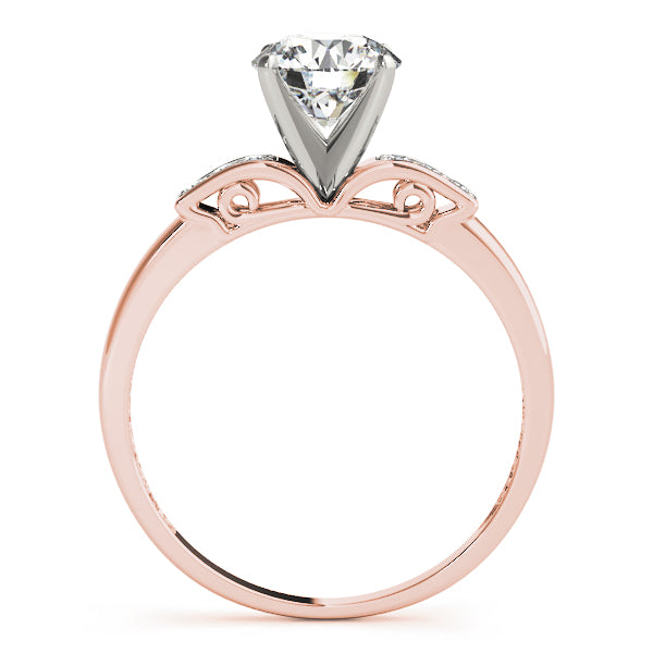 Classic Three Accent Diamond Engagement Ring (1/20 ct. tw.)