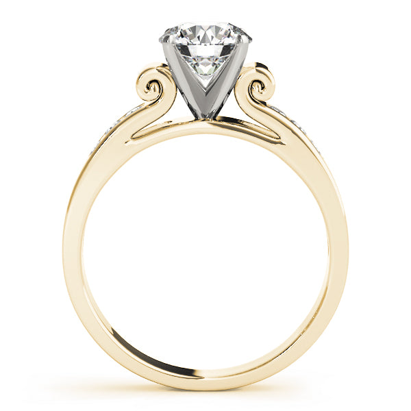 Channel-Set Diamond Engagement Ring (1/8 ct. tw.)