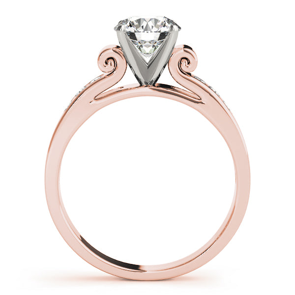 Channel-Set Diamond Engagement Ring (1/8 ct. tw.)