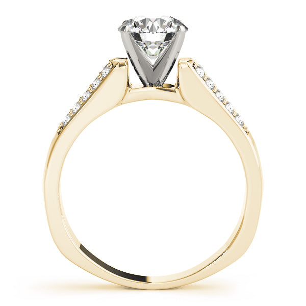 Split Shank Pavé Diamond Engagement Ring (1/5 ct. tw.)