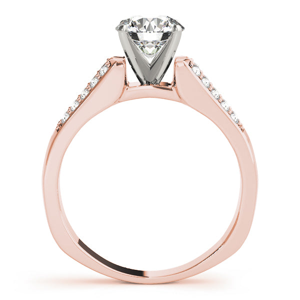 Split Shank Pavé Diamond Engagement Ring (1/5 ct. tw.)