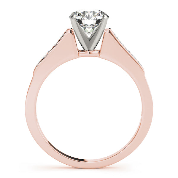 Channel-Set Diamond Engagement Ring (1/10 ct. tw.)