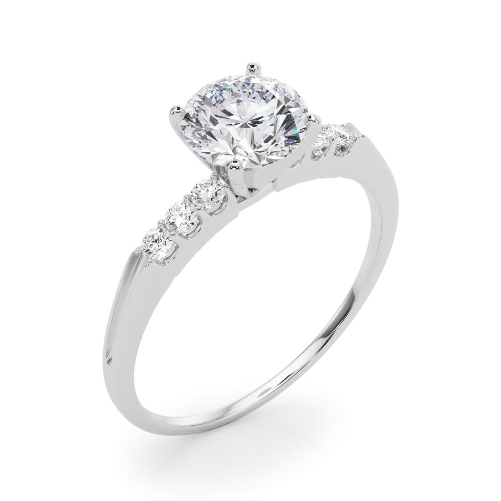 Classic Graduated Diamond Engagement Ring (1/6 ct. tw.)