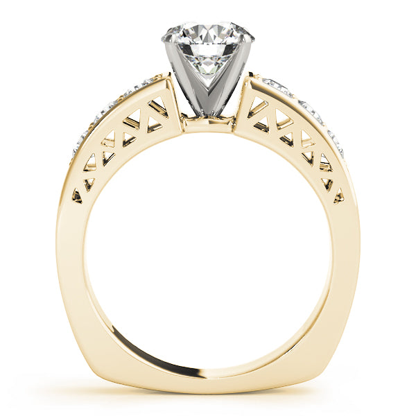 Channel-Set Diamond Engagement Ring (1/2 ct. tw.)