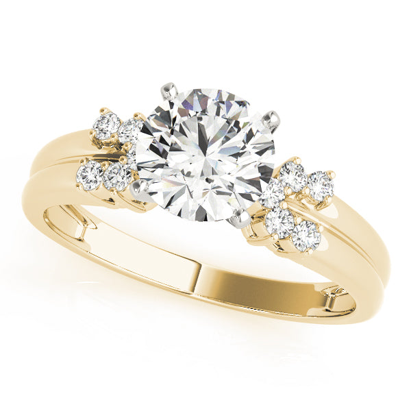 Cluster Diamond Engagement Ring (1/8 ct. tw.)