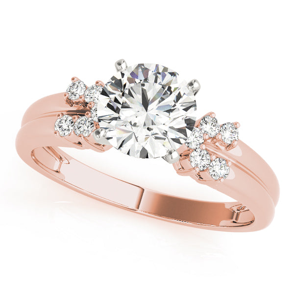 Cluster Diamond Engagement Ring (1/8 ct. tw.)