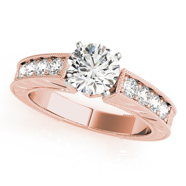Channel-Set Diamond Engagement Ring (1/2 ct. tw.)
