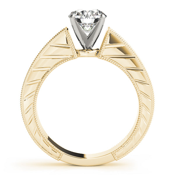 Channel-Set Diamond Engagement Ring (1/2 ct. tw.)