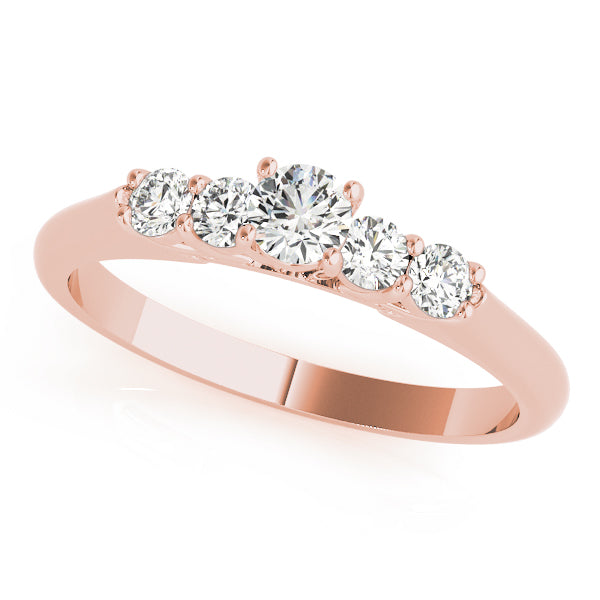 Classic Five-Stone Diamond Engagement Ring (1/5 ct. tw.)