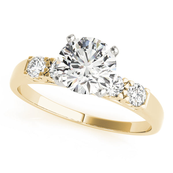 Classic Five-Stone Diamond Engagement Ring (1/10 ct. tw.)