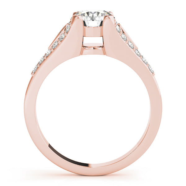 Split Shank Pavé Diamond Engagement Ring (1/4 ct. tw.)