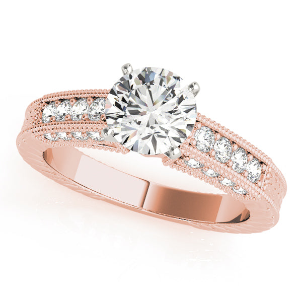 Channel-Set Diamond Engagement Ring (1/3 ct. tw.)