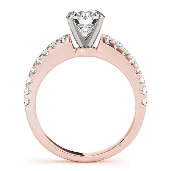Pavé Diamond Engagement Ring (1/4 ct. tw.)