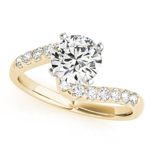 Twist Diamond Engagement Ring (3/4 ct. tw.)