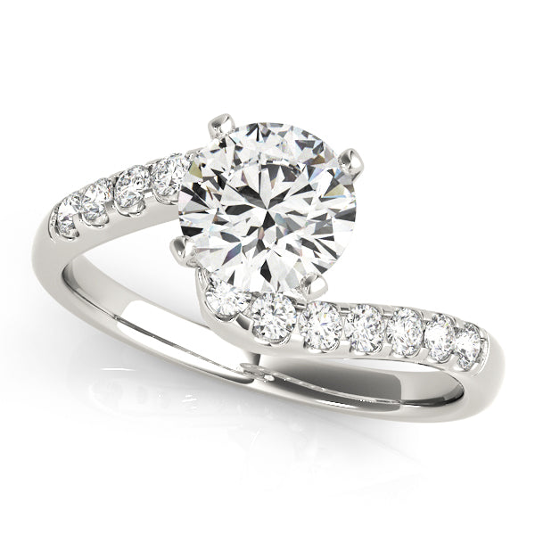 Twist Diamond Engagement Ring (3/4 ct. tw.)