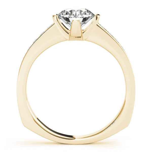 Channel-Set Diamond Engagement Ring (1/4 ct. tw.)
