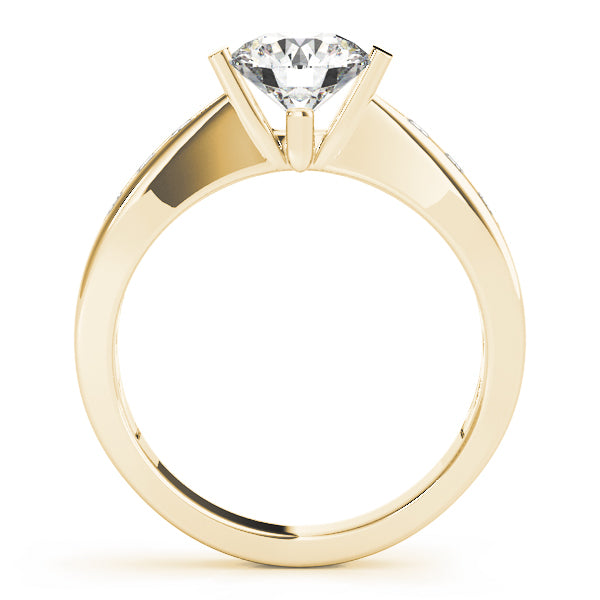 Channel-Set Diamond Engagement Ring (1/6 ct. tw.)