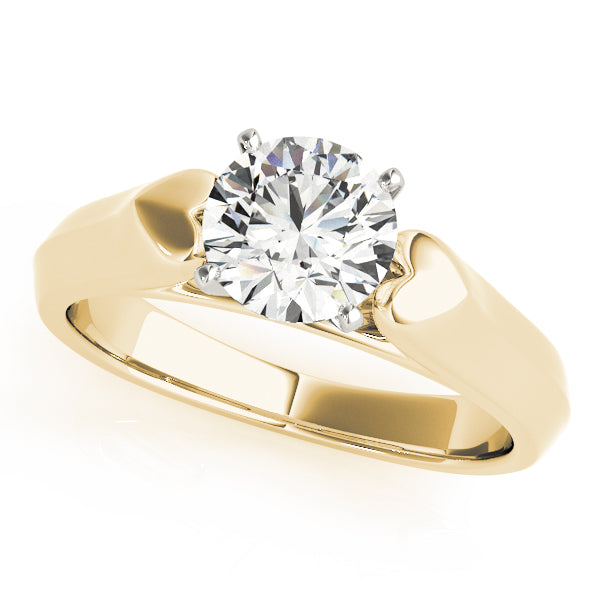 Classic Four-Prong Solitaire Engagement Ring
