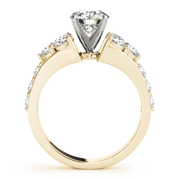 Graduated Three-Stone Diamond Engagement Ring (5/8 ct. tw.)